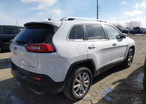 2015 Jeep Cherokee Limited from USA, damaged, VIN 1C4PJMDS1FW633630